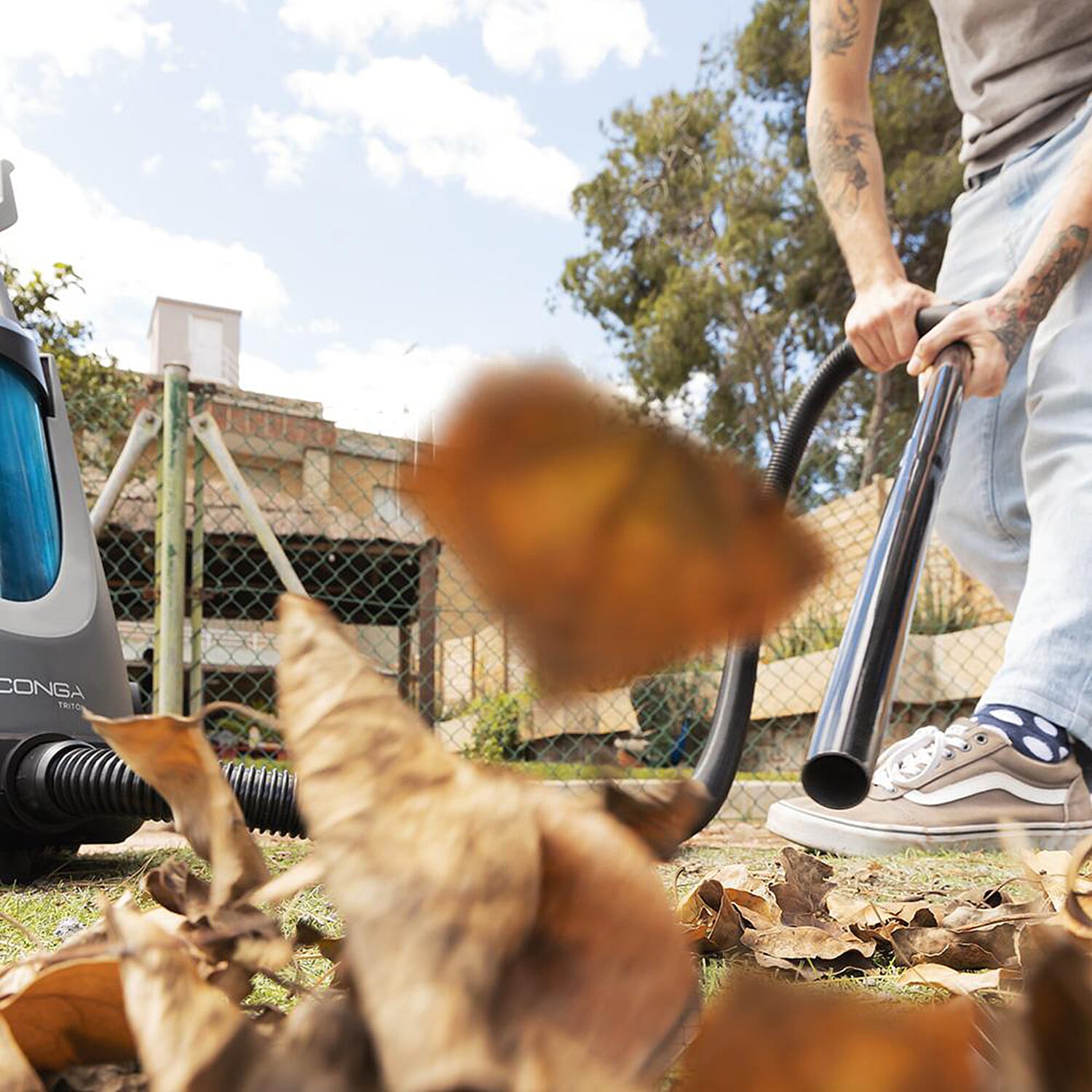 CECOTEC Conga Triton 5000 Ultra Clean & Car Vacuum Cleaner - Grey
