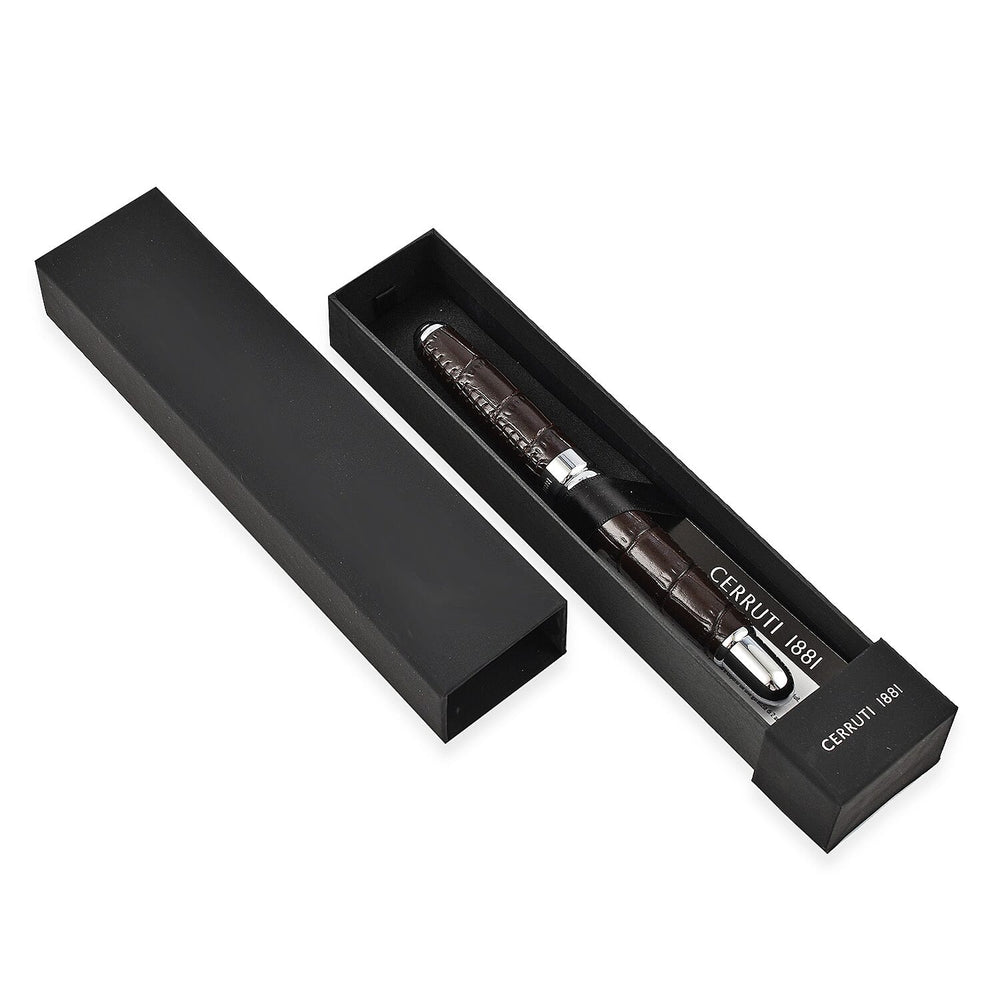 CERRUTI 1881 Rollerball Pen Ecaille in Brown