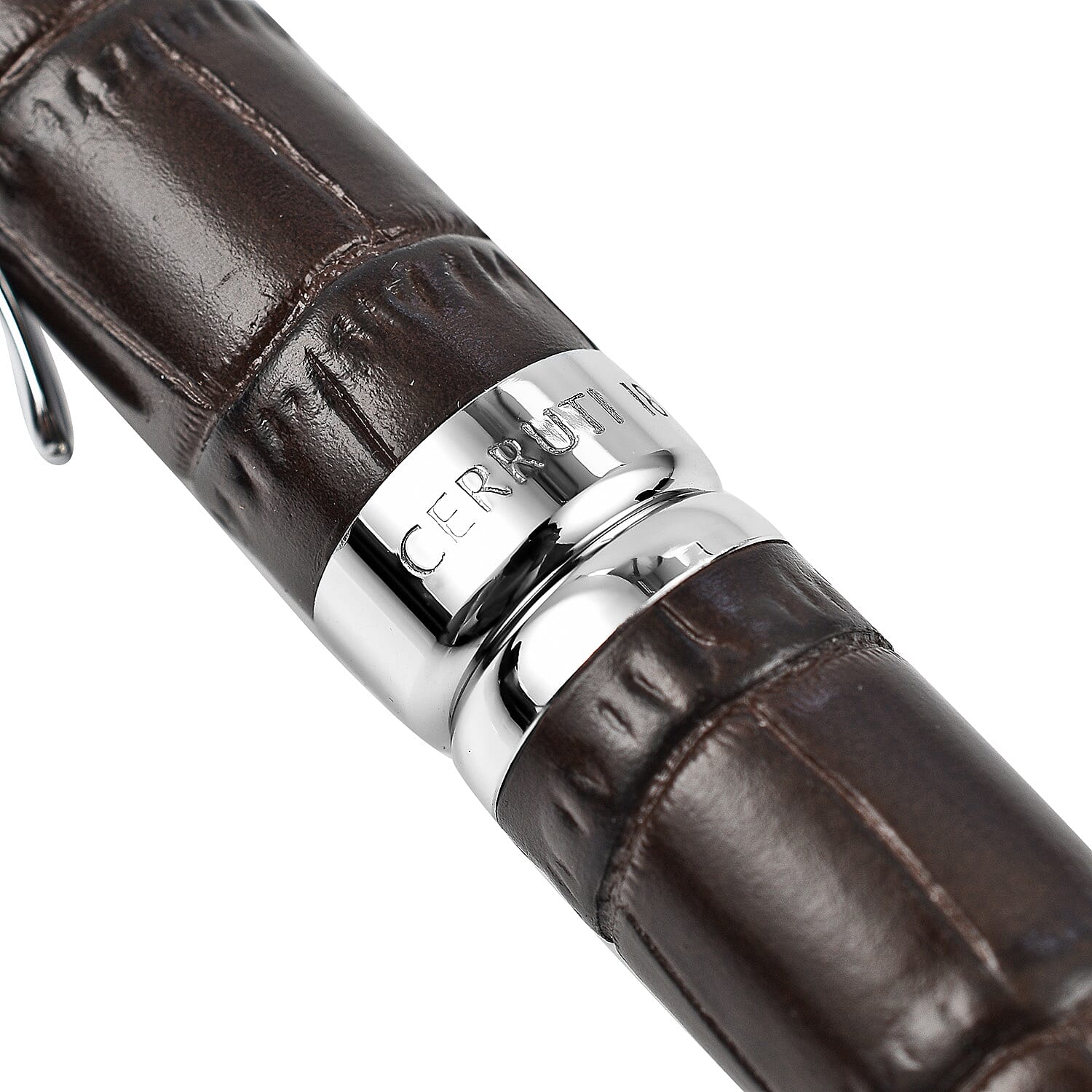 CERRUTI 1881 Rollerball Pen Ecaille in Brown