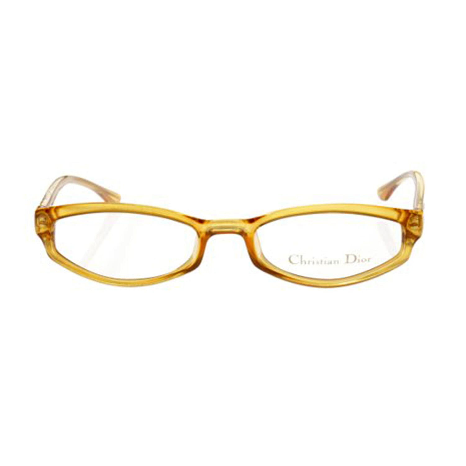CHRISTIAN DIOR Reading glasses Oval Frame(Power -2.0D) - Yellow