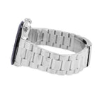 CHRISTOPH DUCHAMP Grand Mont White Dial Watch with Silver Colour Chain Strap