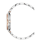 CHRISTOPHE DUCHAMP Swiss Quartz Movement Green Dial Ladies Watch with Silver Colour Stainless Steel Strap