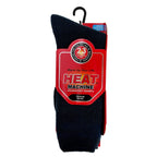 CLOSE OUT DEAL - Thermal Insulated Fleece Black Socks 2.3 Tog Rating