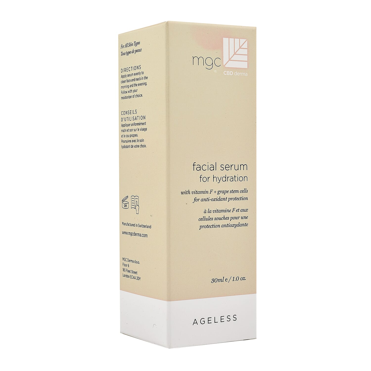 CLOSE OUT - MGC Derma Facial Serum for Hydration - 30 ml