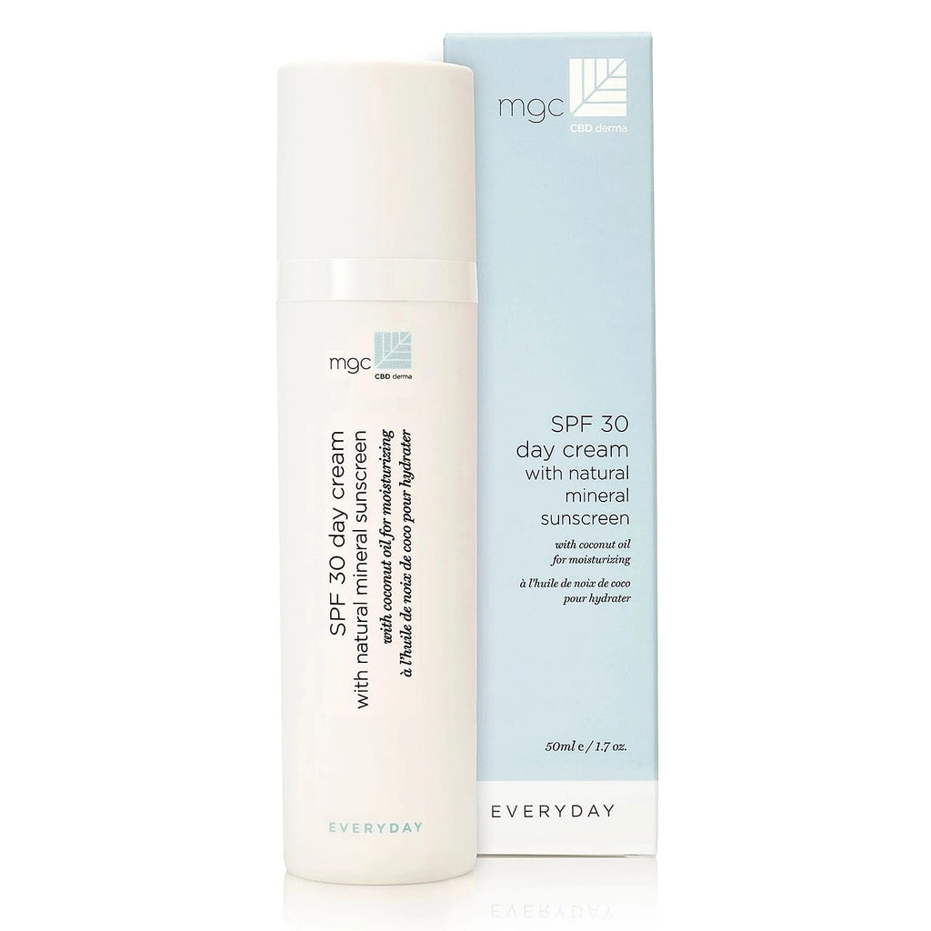 CLOSE OUT - MGC Derma- SPF 30 Day Cream with Natural Mineral Sunscreen - 50ml