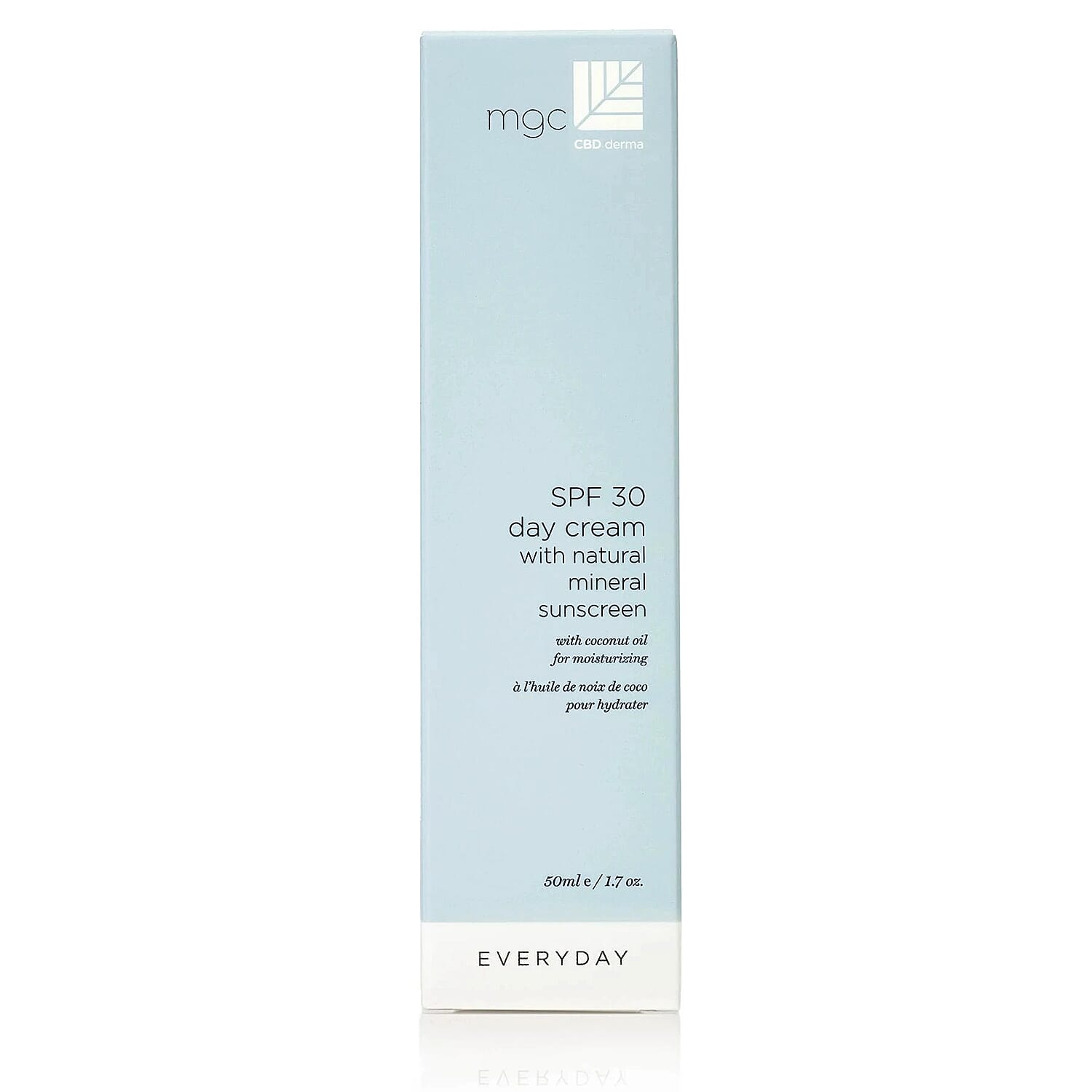CLOSE OUT - MGC Derma- SPF 30 Day Cream with Natural Mineral Sunscreen - 50ml