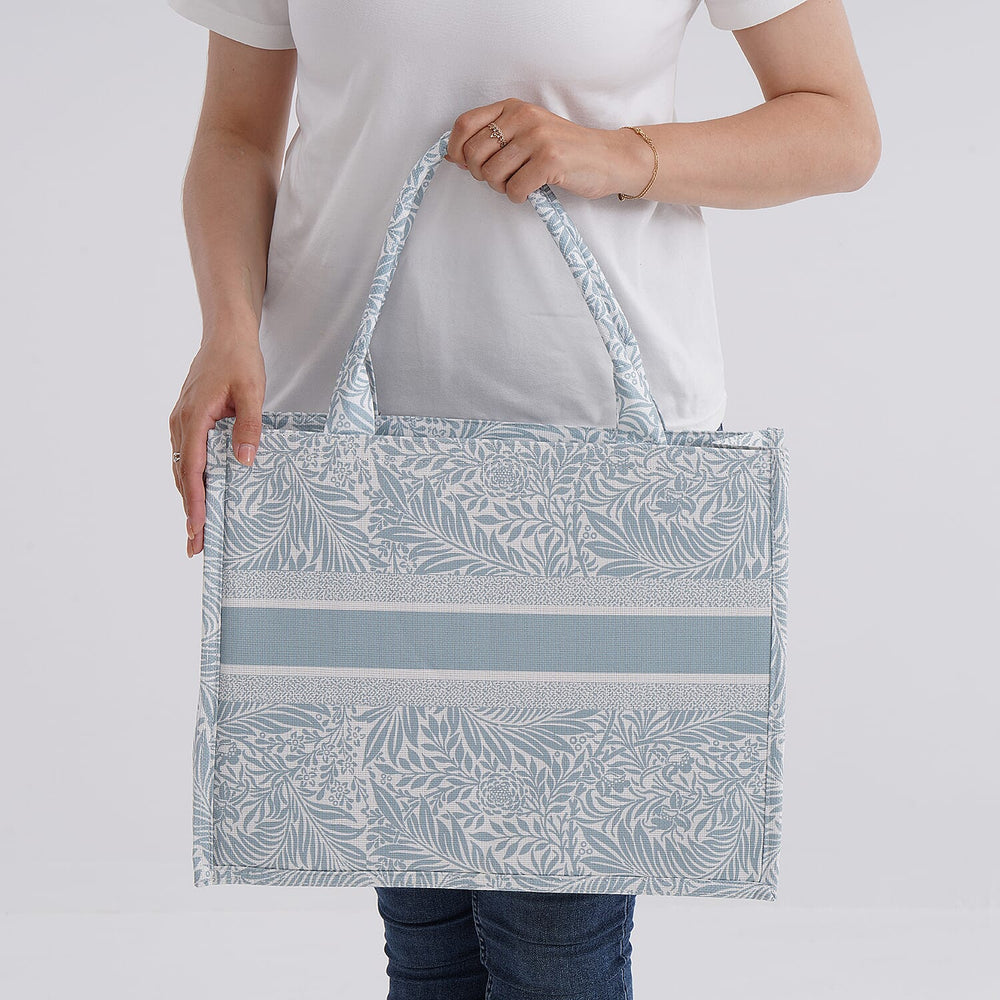 Closeout Offer - The Designer Inspired Tote Bag - Light Green