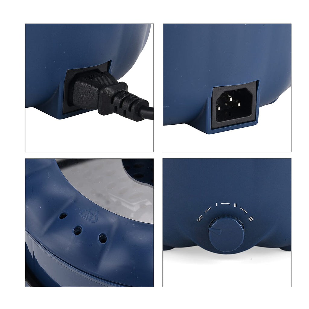 Bliss - Beyond Electric Hot Pot, Frying, Stewing, And Stir-Fry Functions, Adjustable Temperature (2.5 Liters) - Navy