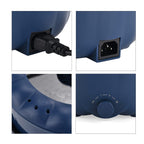 Bliss - Beyond Electric Hot Pot, Frying, Stewing, And Stir-Fry Functions, Adjustable Temperature (2.5 Liters) - Navy