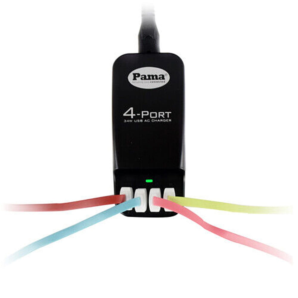 Essential 4 Port USB Extension Cable - Black