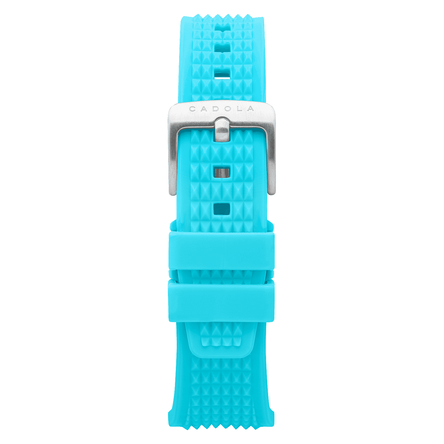 CADOLA Peterson 44mm 10 ATM Water Resistant Watch With Stainless Steel Chain Bracelet & Extra Yellow Silicon Strap