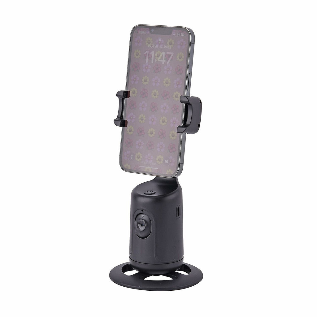 Motion Tracking 360 Degree Auto Rotation Mobile Holder for Video Call