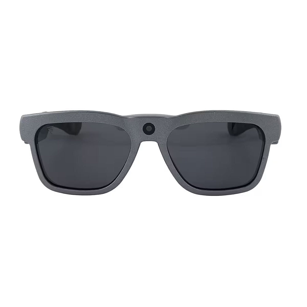 Royale HD Video Recording Sunglasses Titanium - Dark Grey