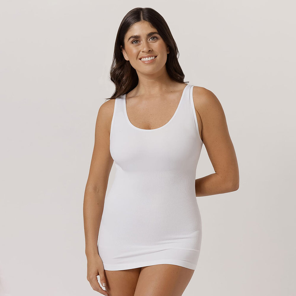 Camyz Shaping Reversible Cami 2pk(Aqua-White-S)