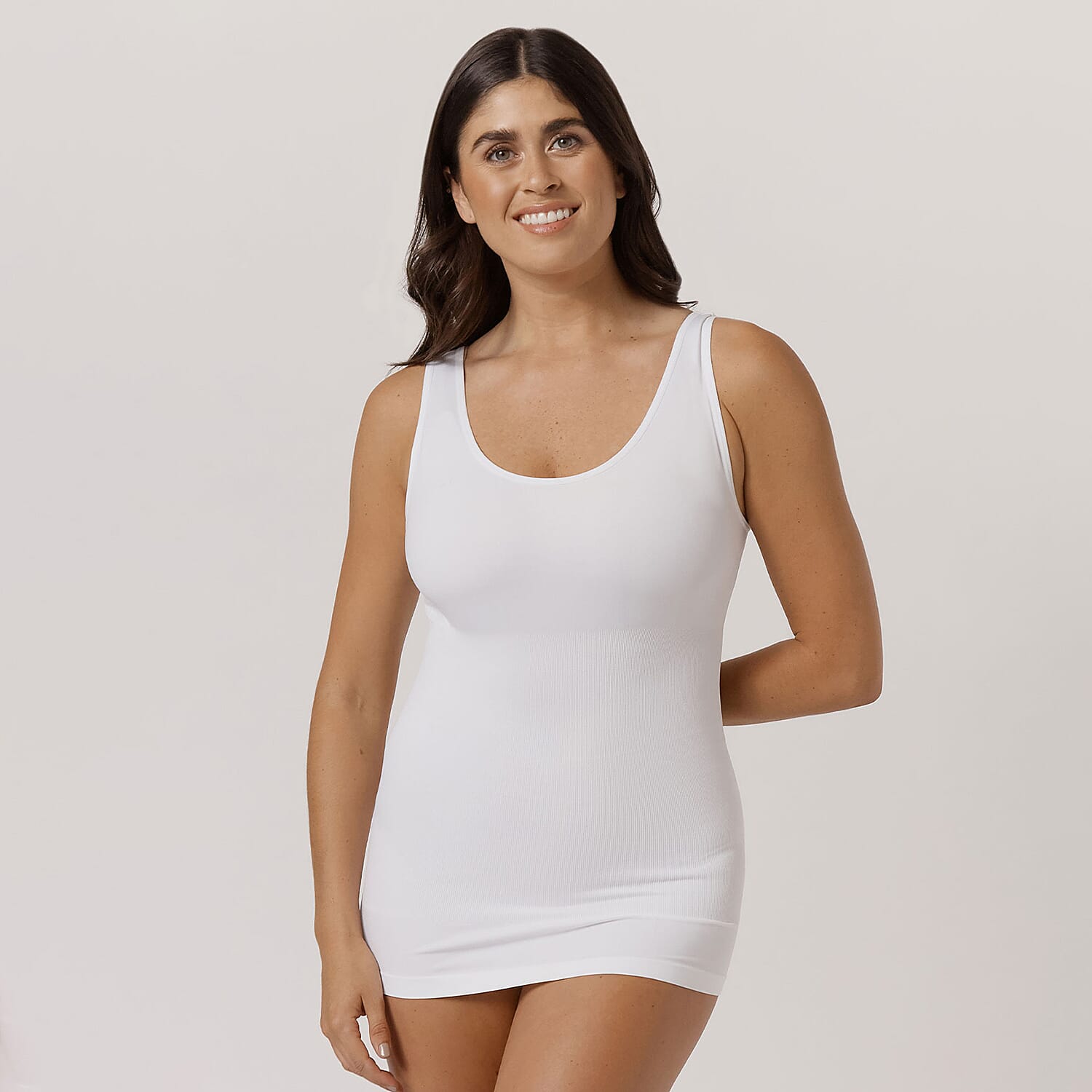 Camyz Shaping Reversible Cami 2pk(Aqua-White-S)