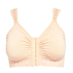 Cancer Research UK Front Fastening Full Coverage Wide Straps Comfort Bra (Size XXXL) - Blush