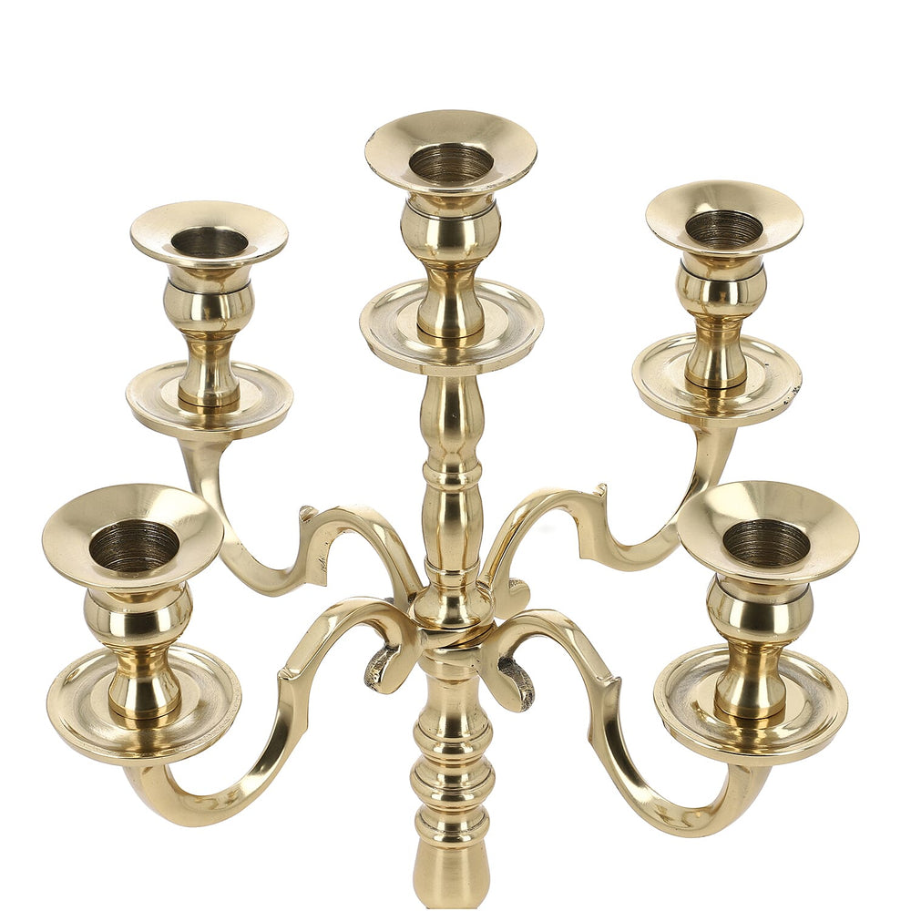 Candle Holder One Size- Gold