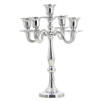 Candle Holder One Size- Silver & Silver