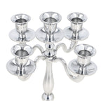 Candle Holder One Size- Silver & Silver