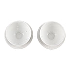 Set of 2 Madonna and Angel Printed Porcelain LED Tealight Candle Holder - White