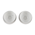 Set of 2 Bird & Deer Printed Porcelain LED Tealight Candle Holder - White