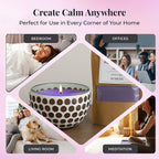 Candle Making Kit - 100% Plant-Based Pearled Wax, 30 Wicks, 2 Mosaic Bowls & Lavender Fragrance