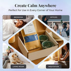 Candle Making Kit - 100% Plant-Based Pearled Wax, 30 Wicks, 2 Mosaic Bowls & Ocean Fragrance