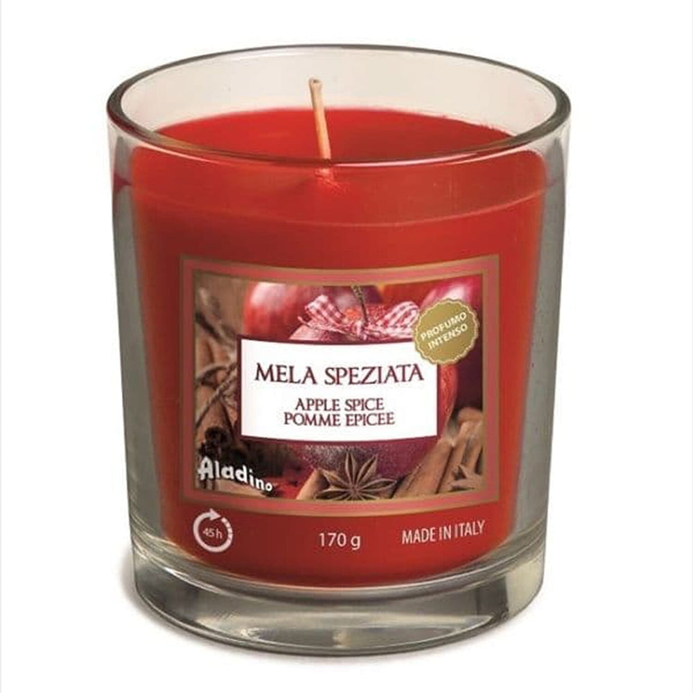 Prices Candles Aladino Medium Candle Jar - Apple Spice with up to 45 hours of burn time