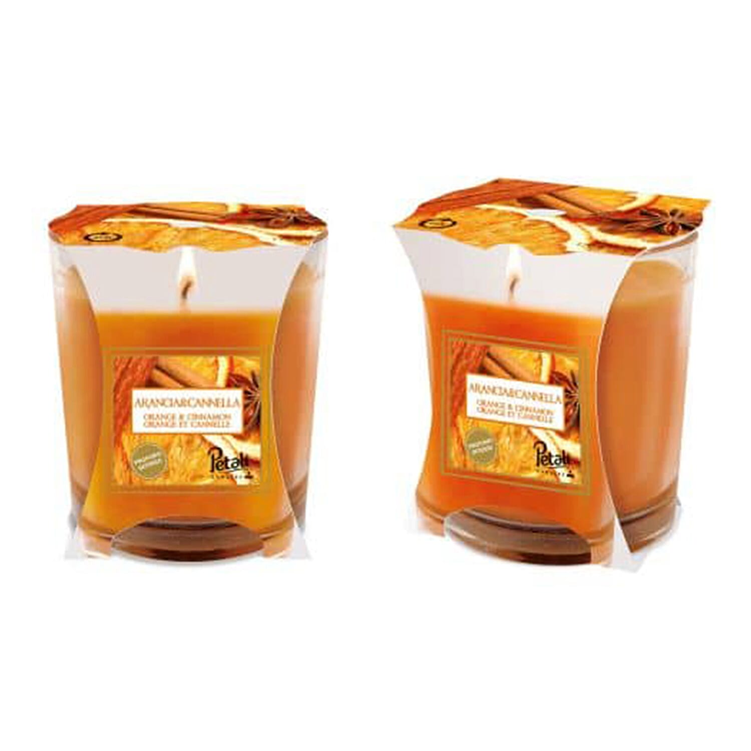PRICES CANDLES - Petali Orange and Cinnamon Medium Candle Jar