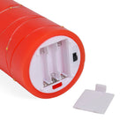 Set of 3 LED Candle with Remote (2AA Battery not inc.) - Red