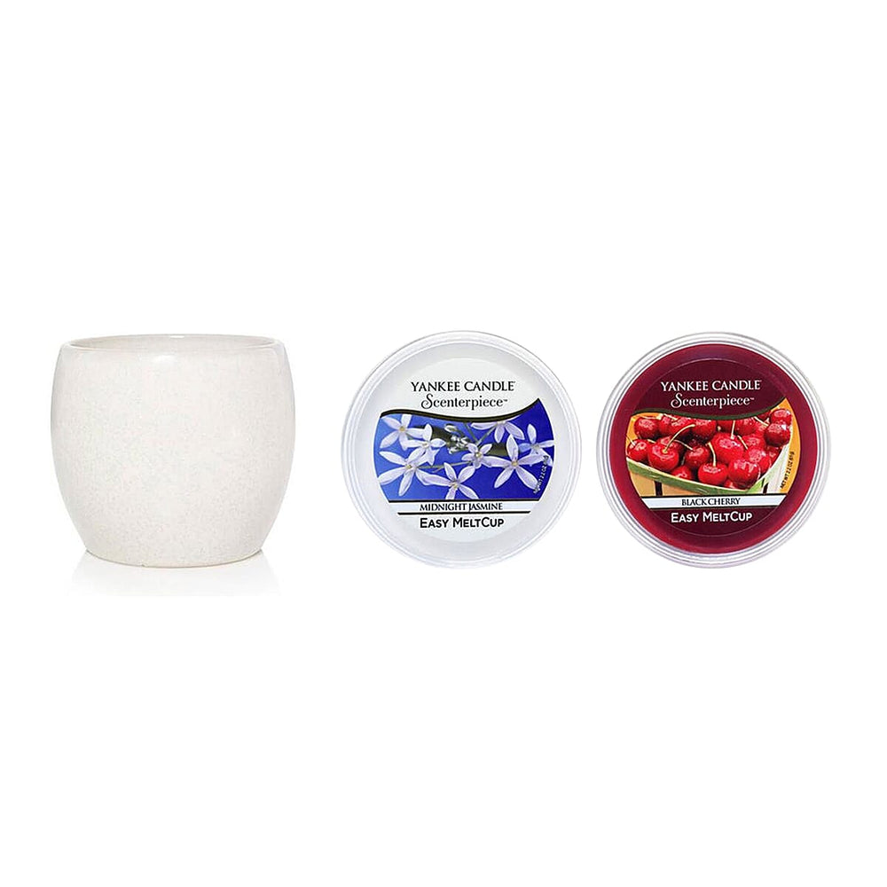Yankee Candle SCENTERPIECE Melt Cup with Midnight Jasmine & Black Cherry