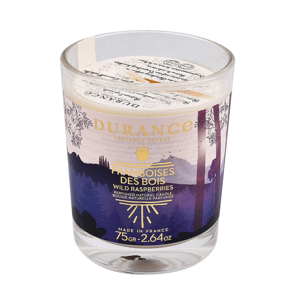 Set of 3 - DURANCE Candle Boxes (Pine Tree, Raspberry of the Woods and Enchanted Flower) - 3x75g