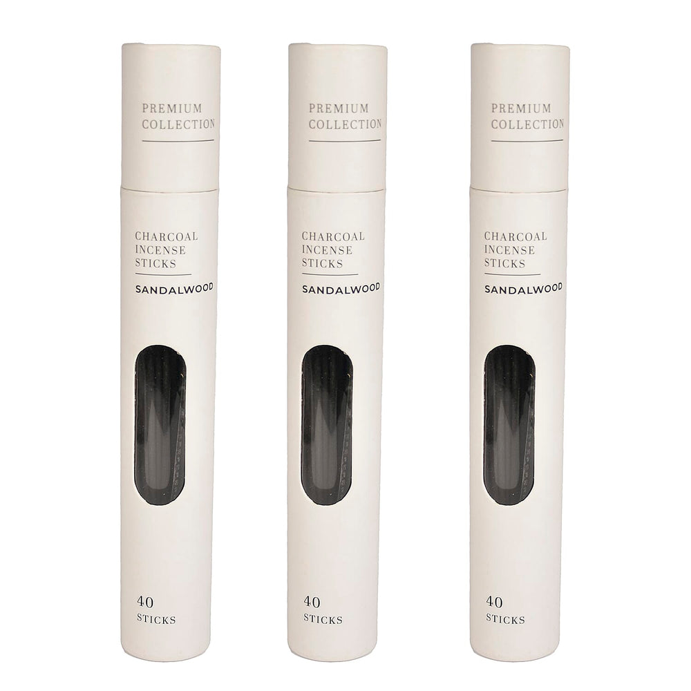 Set of 3 Incense Sticks 40 Each - Sandalwood