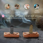 5th Season Incense Bricks - Smudge Combo- 31 Bricks - 2 Smudge Sticks - Set of 4 Fragrances