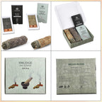 5th Season Incense Bricks - Smudge Combo- 31 Bricks - 2 Smudge Sticks - Set of 4 Fragrances