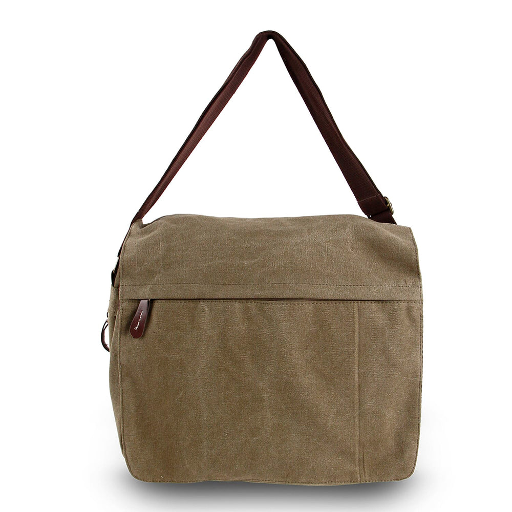 IW Canvas Luggage and Handbag Set (Size 36x9x39 cm) - Green
