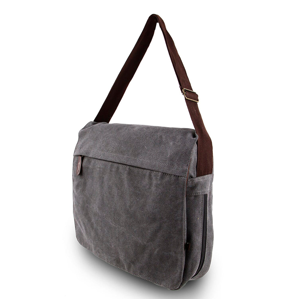 IW Canvas Luggage and Handbag Set (Size 36x9x39 cm) - Grey