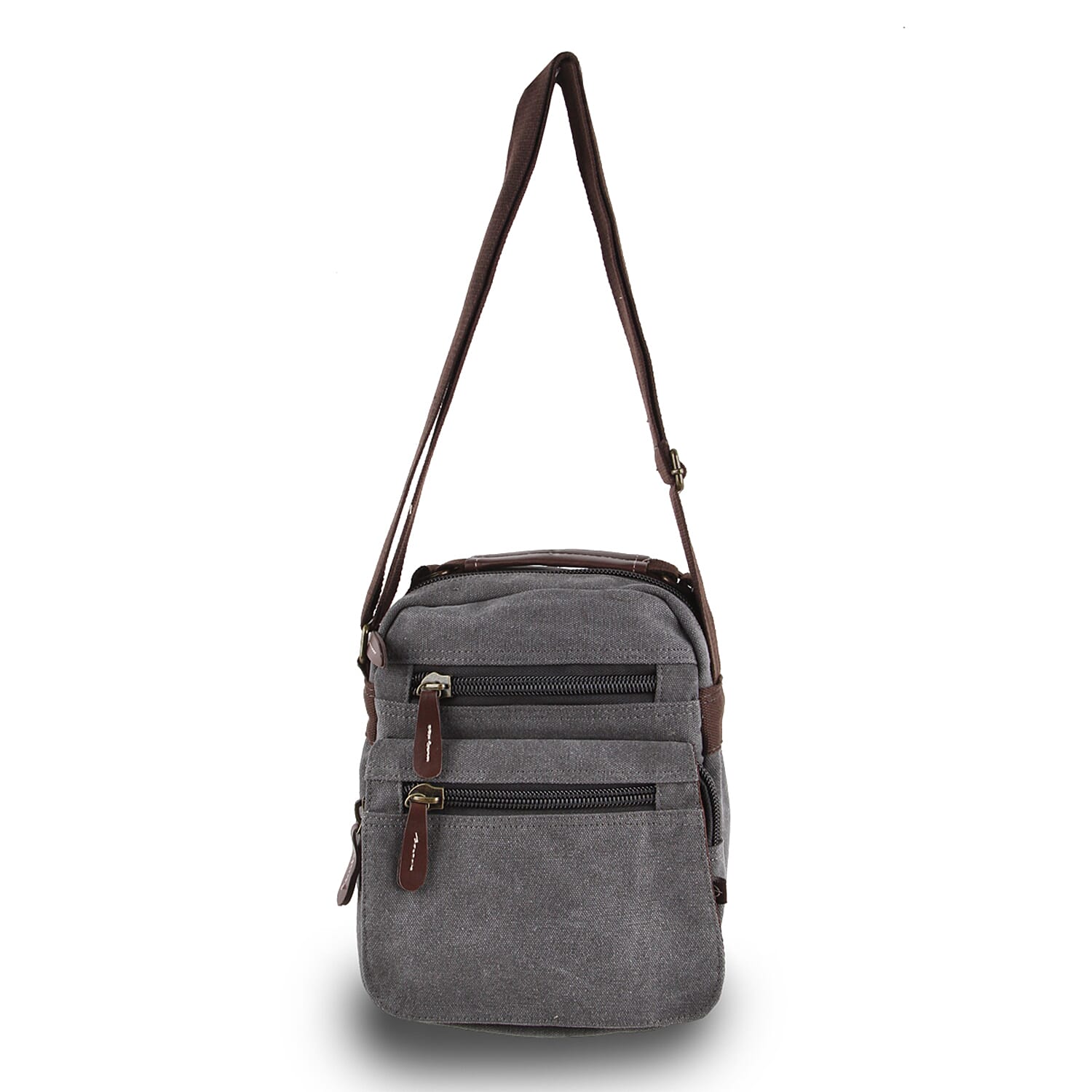 IW Canvas Luggage and Handbag Set (Size 20x11x25 cm) - Grey
