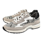 CAPRICE Snakeskin Pattern Sneaker Shoes (Size 3.5 ) - Grey