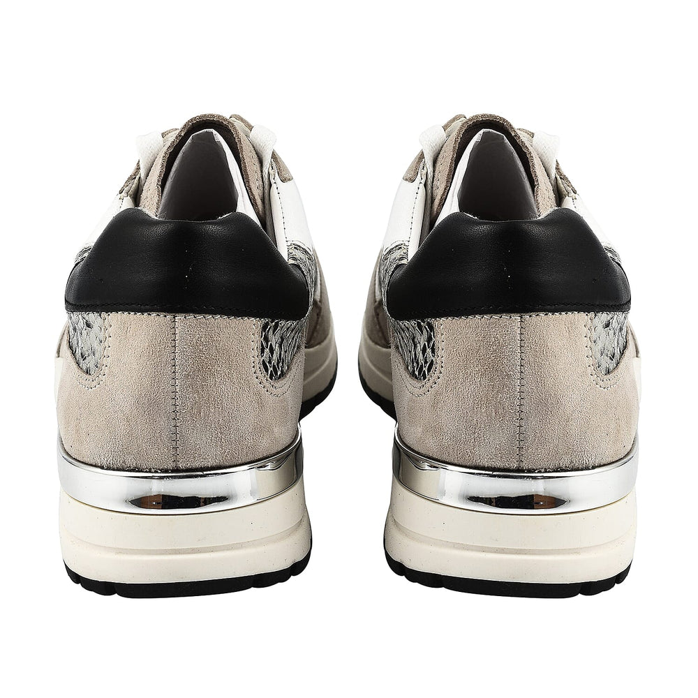 CAPRICE Snakeskin Pattern Sneaker Shoes (Size 3.5 ) - Grey