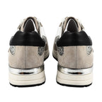 CAPRICE Snakeskin Pattern Sneaker Shoes (Size 3.5 ) - Grey