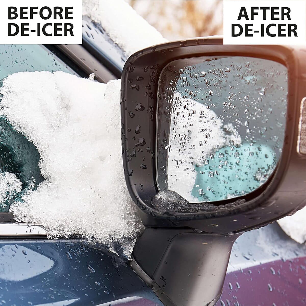 Car Shark High Performance Screen Wash (5L), Deicer (750ml) - 1 Demister Pad Kit - Blue - Multi