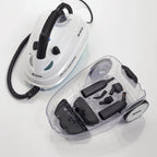 Ariete X-Vapor Delux Steam Cleaner which Sanitises,eliminating germs, bacteria, mites, etc- White