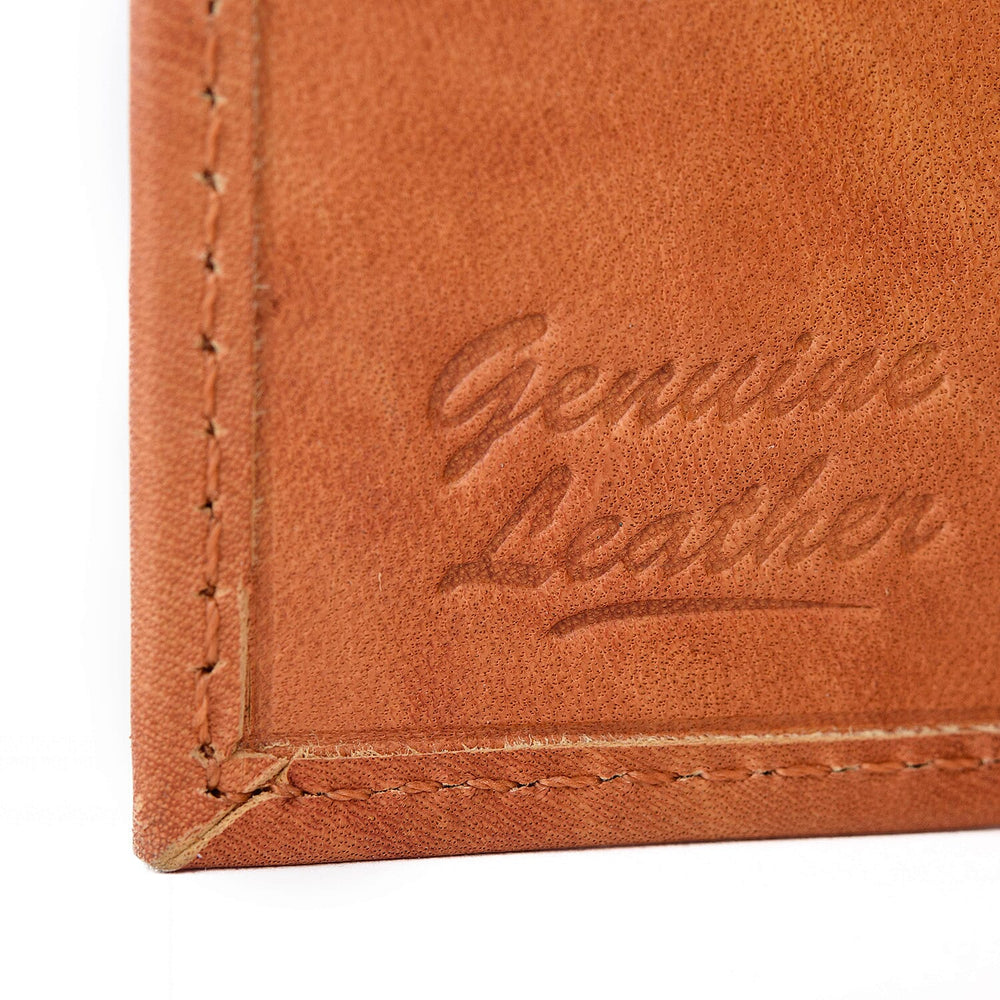 Carton Mens Bifold Wallet - TAN