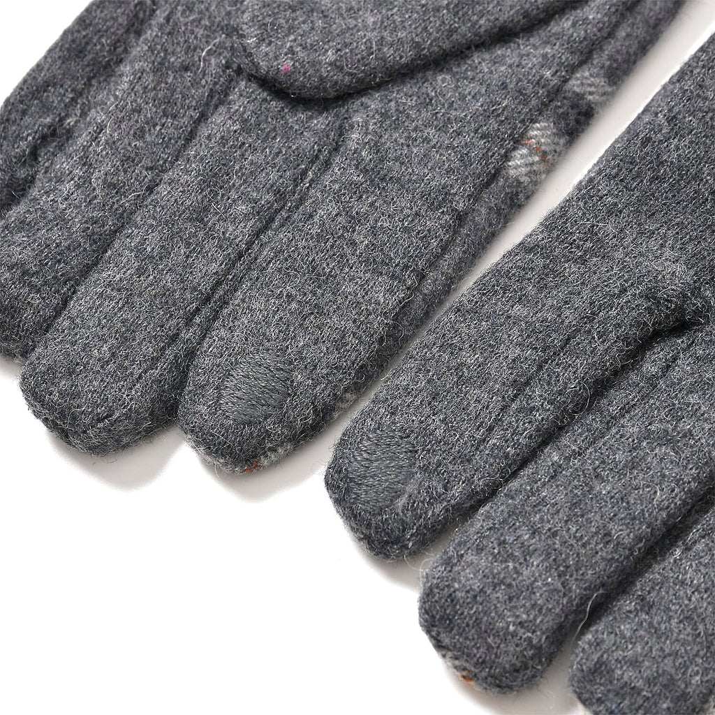 Winter Fashion Must Have - Designer Inspiration -CASHMERE Gloves - Grey