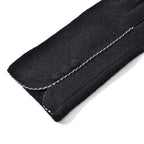 Cashmere Wool Winter Gloves - Black
