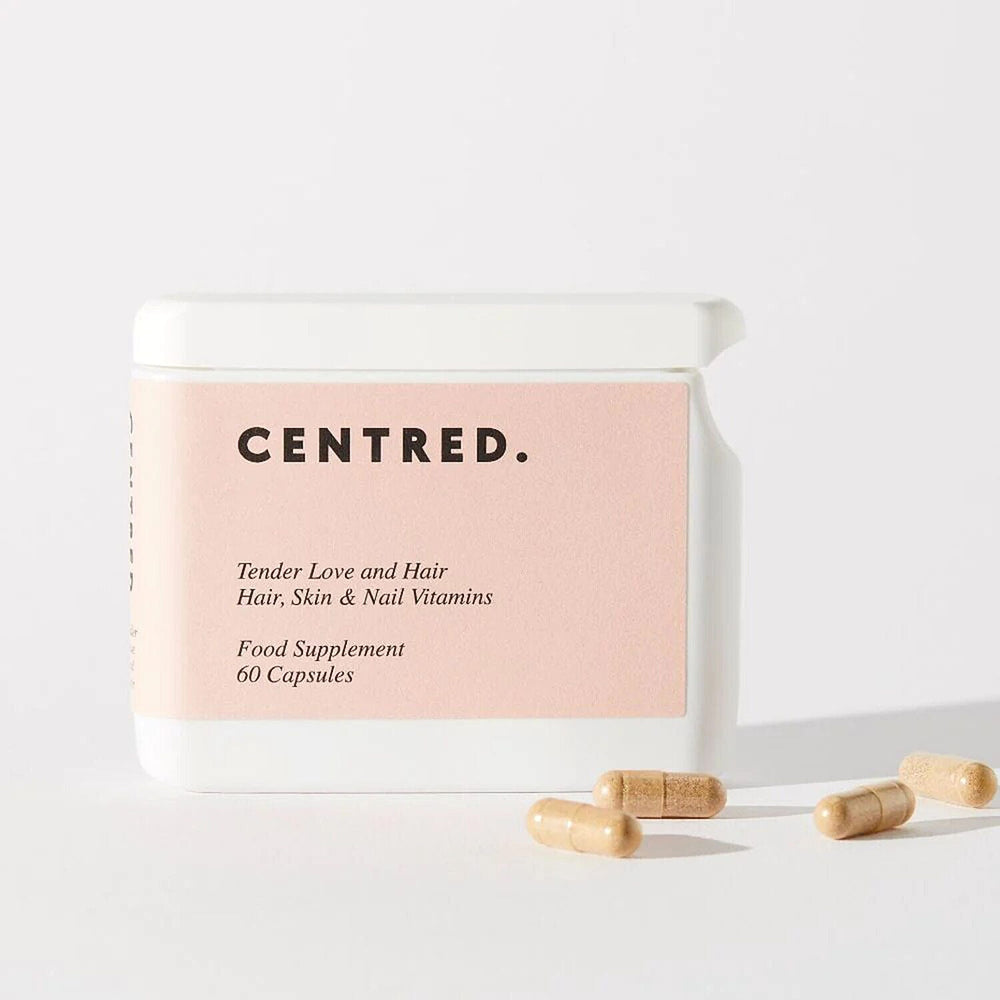Centred Tender Love and Hair Supplement - 60 Capsules
