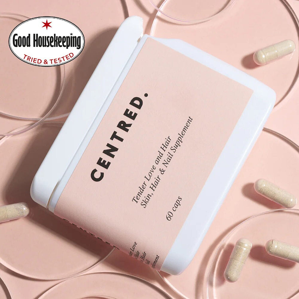 Centred Tender Love and Hair Supplement - 60 Capsules