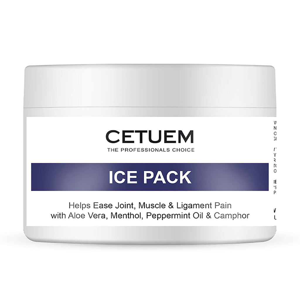 Cetuem 6 Piece Bundle (Ice Pack 100ml, Lip Allure 15ml, Eye Cream 15ml, Creme de Lite 50ml, Booster Serum 15ml, Exfoliating Gel Mask 50ml)