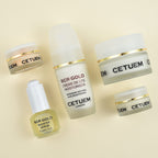 Cetuem Box- SCR Gold Booster Serum (15ml), SCR Gold Creme de Lite (50ml), SCR Gold Eye Cream (15ml), SCR Gold Illuminating Mask (50ml), SCR Gold Lip Allure (15ml)